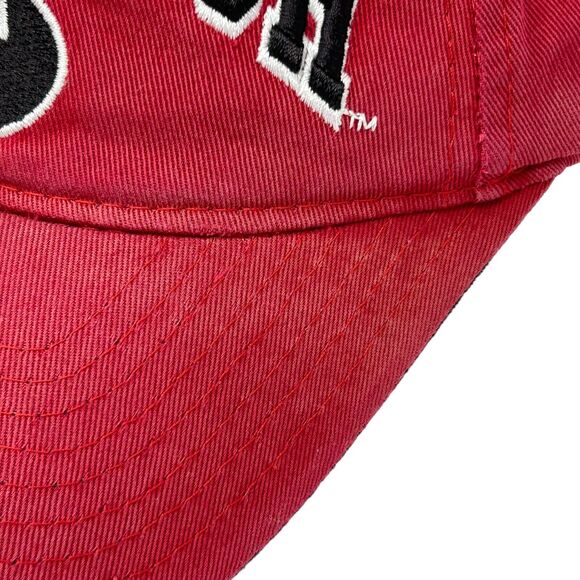Texas Tech University Dad Hat Cap Red Snapback Red Raiders Zephyr The Z Hat - Picture 7 of 14